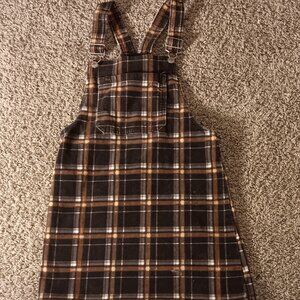 Art Class overall dress with adjustable straps